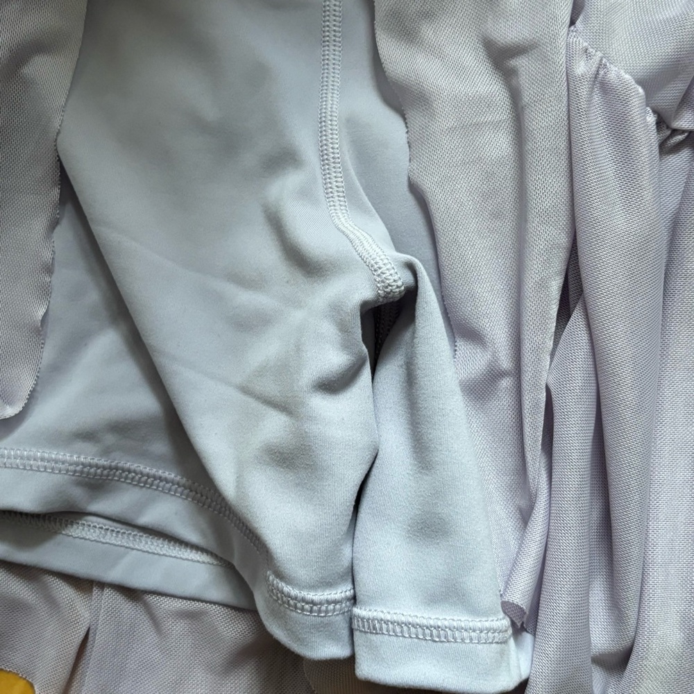 Blogilates Pirouette Ballerina Skort Womens Size Large Lavender Purple Ruffles - Picture 6 of 6